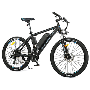 Електровелосипед Forte Galaxy 250 Вт 36В/10Ач рама 18" колеса 26" Чорно-синій