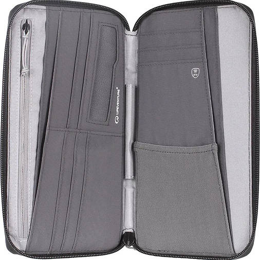 Гаманець Lifeventure Recycled RFID Travel Wallet grey, фото 3