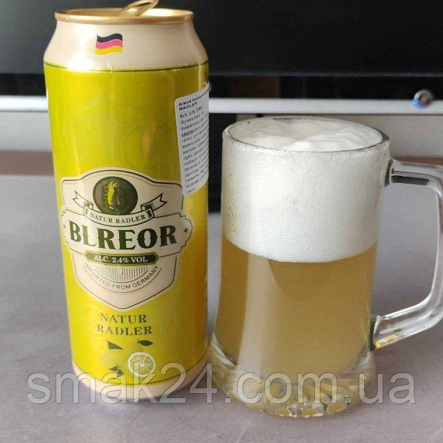 Пиво-мікс Natur Radler Blreor 2.4% 0.5л Німеччина