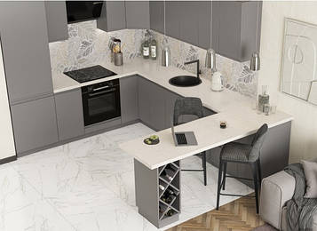 Кухня модульна "Влада" мдф фарбований (Світ Меблів)