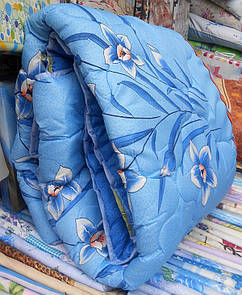 Полуторна ковдра з овечої вовни Лері Макс - блакитного забарвлення