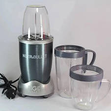 Універсальний фітнес блендер NutriBullet стаціонарний комбайн екстрактор 600 Вт, фото 4