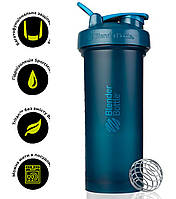 Шейкер спортивний BlenderBottle Pro45 1270ml Ocean Blue