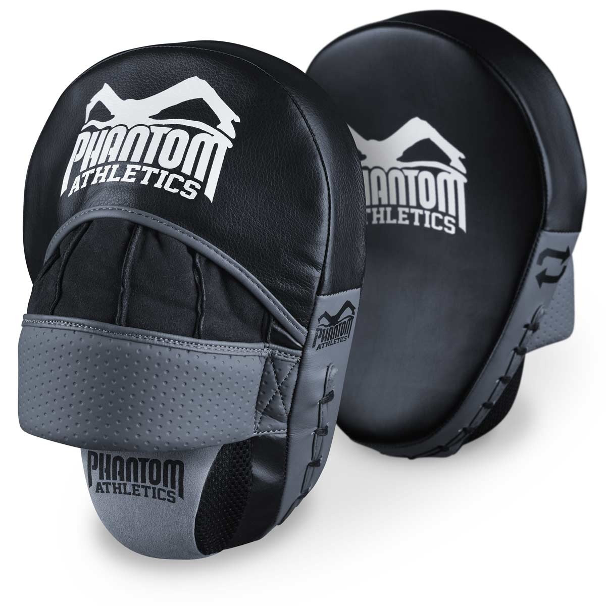 Лапи боксерські Phantom High Performance Black/Grey, фото 1