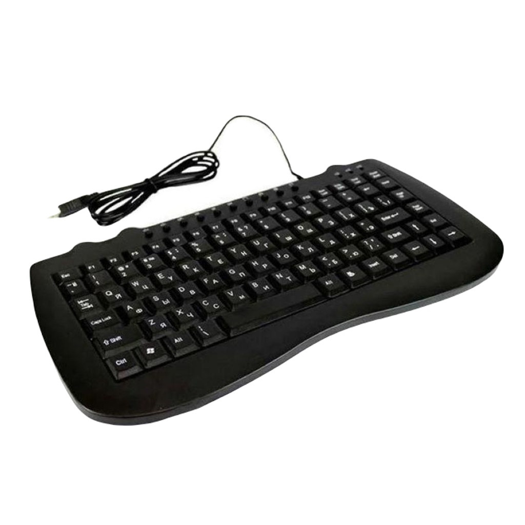 Клавіатура дротова RIAS KP-988 mini USB Black (3_02882)