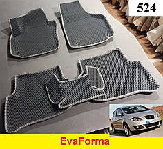 3D килимки EvaForma на Seat Altea / Altea XL / Freetrack '05-15, 3D килимки EVA