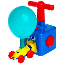 Аеромобіль машинка з кулькою Aerodynamics Reaction FORCE Principle / Іграшка для надування кульок