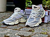Чоловічі кросівки New Balance 9060 Beige Grey (Бежевий) Нью Беланс 9060 замш текстиль рефлективні демісезон, фото 2