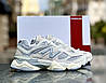 Чоловічі кросівки New Balance 9060 Beige Grey (Бежевий) Нью Беланс 9060 замш текстиль рефлективні демісезон, фото 5