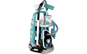 Набір для прибирання Smoby з візком та пилососом 330316