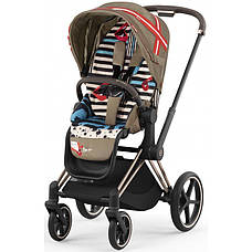 Cybex Priam Karolina Kurkova 4.0 шасі Rosegold коляска 2 в 1, фото 6