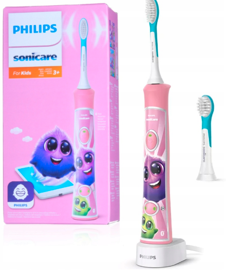 Дитяча електрична зубна щітка Philips Sonicare HX6352/42 рожева