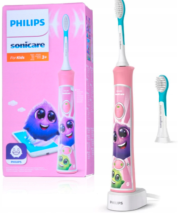Дитяча електрична зубна щітка Philips Sonicare HX6352/42 рожева, фото 1