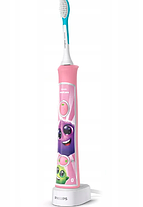 Дитяча електрична зубна щітка Philips Sonicare HX6352/42 рожева, фото 3
