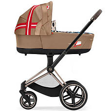 Cybex Priam Karolina Kurkova 4.0 шасі Rosegold коляска 2 в 1, фото 3