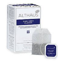 Чай чёрный с бергамотом пакетированный Althaus Earl Grey Classic (Серый Граф) Deli Packs 20 пакетиков по 1,75г