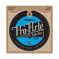 Струни для класичної гітари D`ADDARIO EJ46 PRO-ARTE HARD TENSION