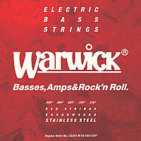 Струни для бас-гітари WARWICK 42301 RED LABEL M5B (45-135)