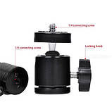 Кільцева LED лампа RL-14 (Діаметр – 36см.) 36 Вт. – штатив 210 см. + 3 шт. тримача + пульт, фото 4