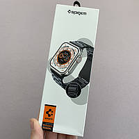 Ремінець металевий Spigen SP-13 для Apple Watch 41 мм ремінець для годинника чорний i3n