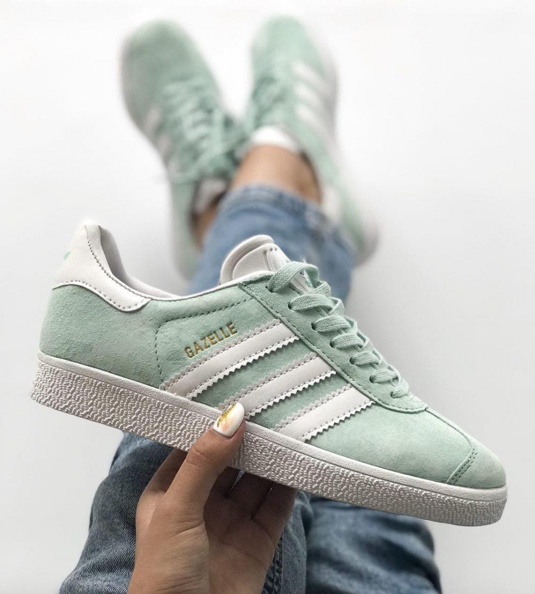 Adidas gazelle ice mint outlet