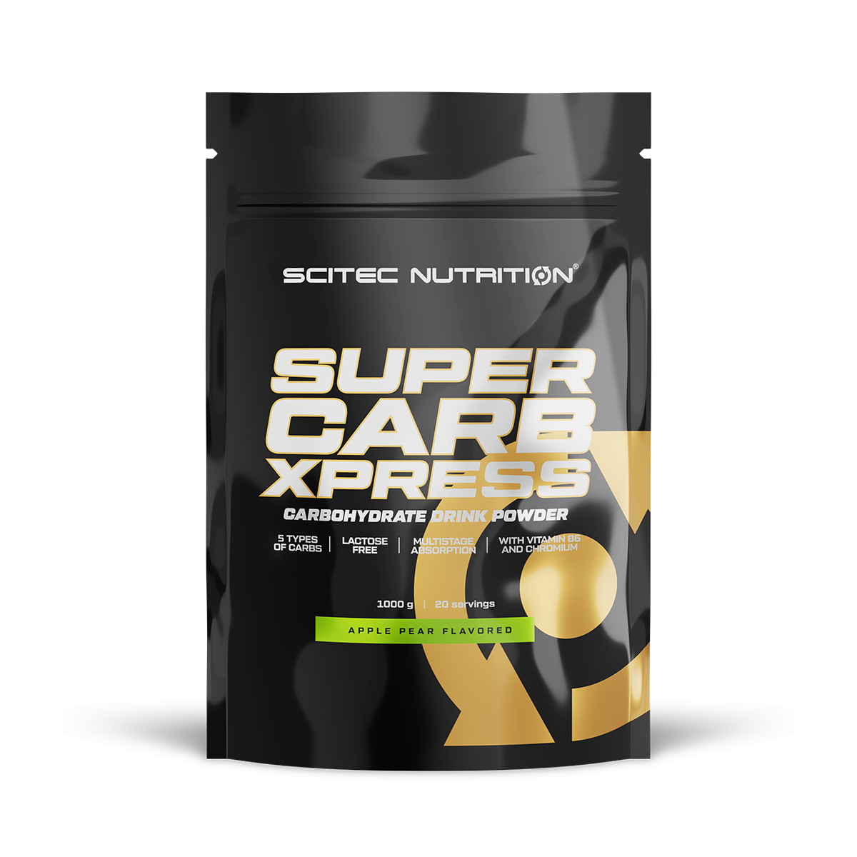 Передтренувальний комплекс Scitec Nutrition Supercarb Xpress 1000 g (Apple-pear)