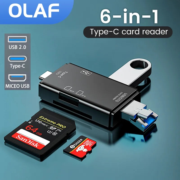 Картридер Iahead 3 в 1 TF SD USB 2.0 OTG MicroUSB - TypeC