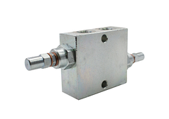 Клапан запобіжний 2-х лінійний трубного монтажу VAU 3/8" (10-180 Бар)