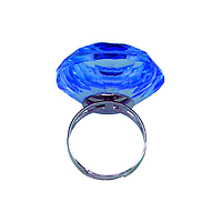 Стеклянное кольцо для клея, синие