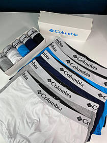 Чоловічі труси-боксери у комплекті Columbia 5 шт. Чоловічі труси різнокольорові на літо Коламбія 5 шт