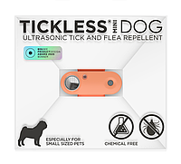 Ультразвуковое средство от блох и клещей на ошейник Organ Hot Peach Tickless для собак OKI