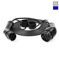 Зарядный кабель ANDAIIC Mode 3 EV типа 2 к типу 2 IEC62196 16A 3 фазы длина 5 м OKI