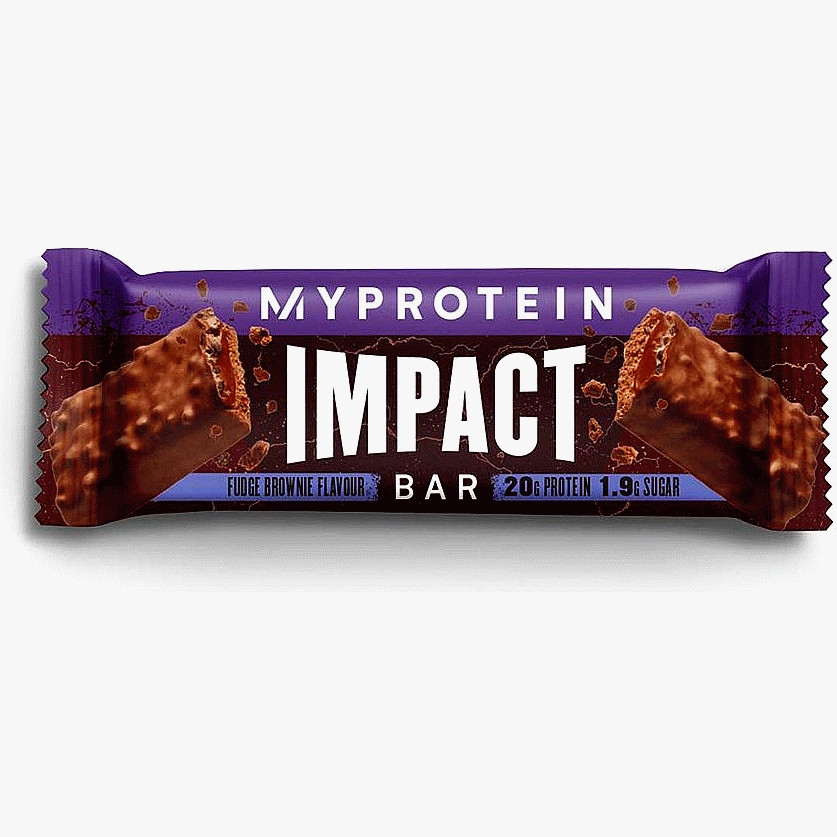 Протеїновий батончик Myprotein Impact Protein Bar 64 g (Fudge Brownie)