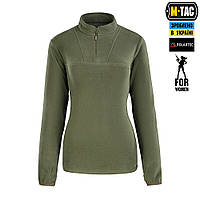 M-Tac женская тактическая флисовая оливковая кофта Delta Polartec Lady Army Olive для военных