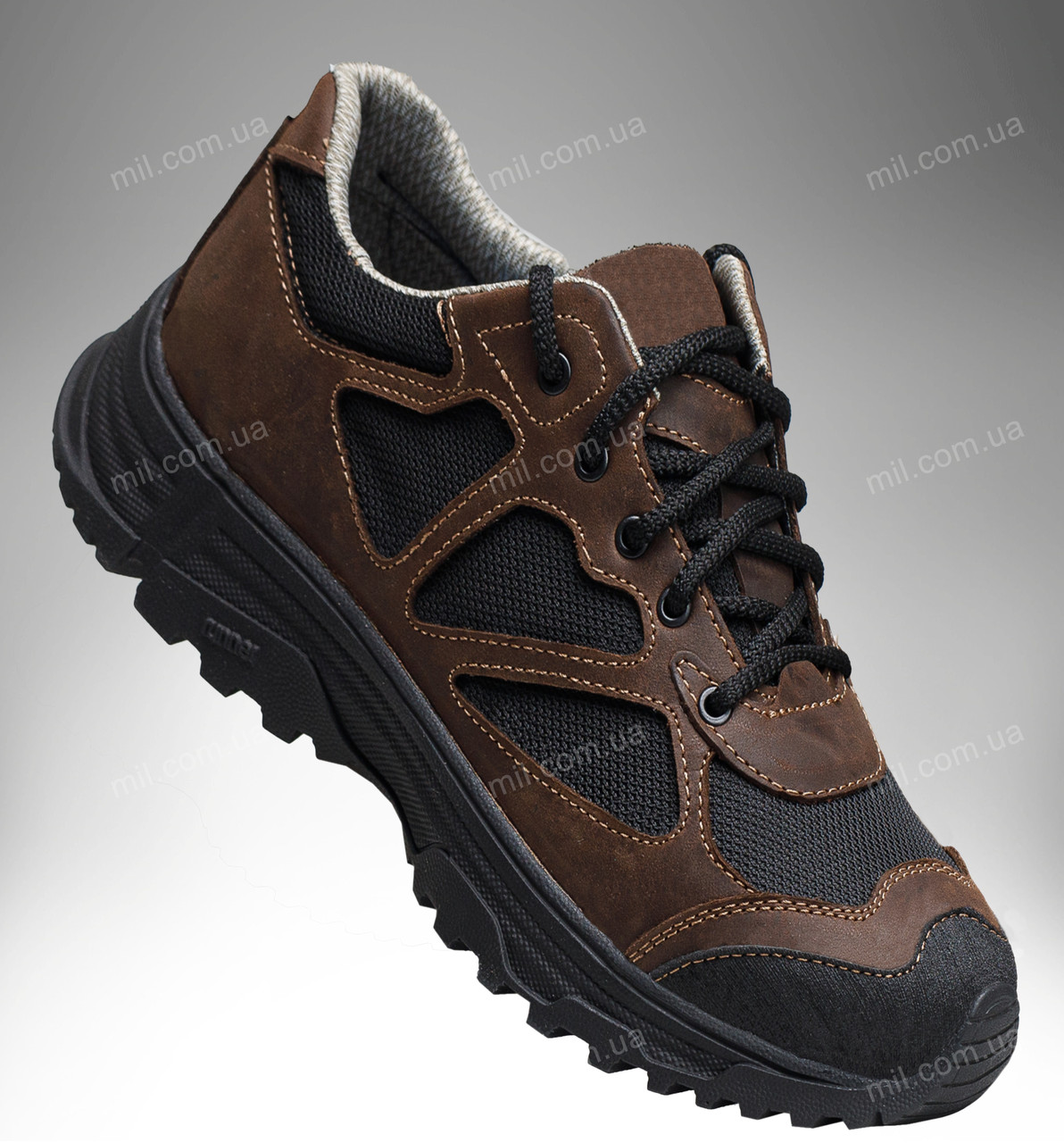 Літні тактичні кроссівки / тактичне спец взуття на літо RECON (dark brown)