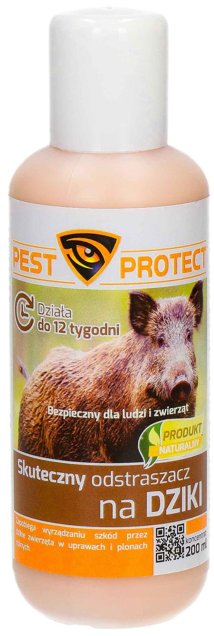 Рідина-репелент Pest Protect 200 мл для захисту від диких тварин відлякувач кабанів PRF