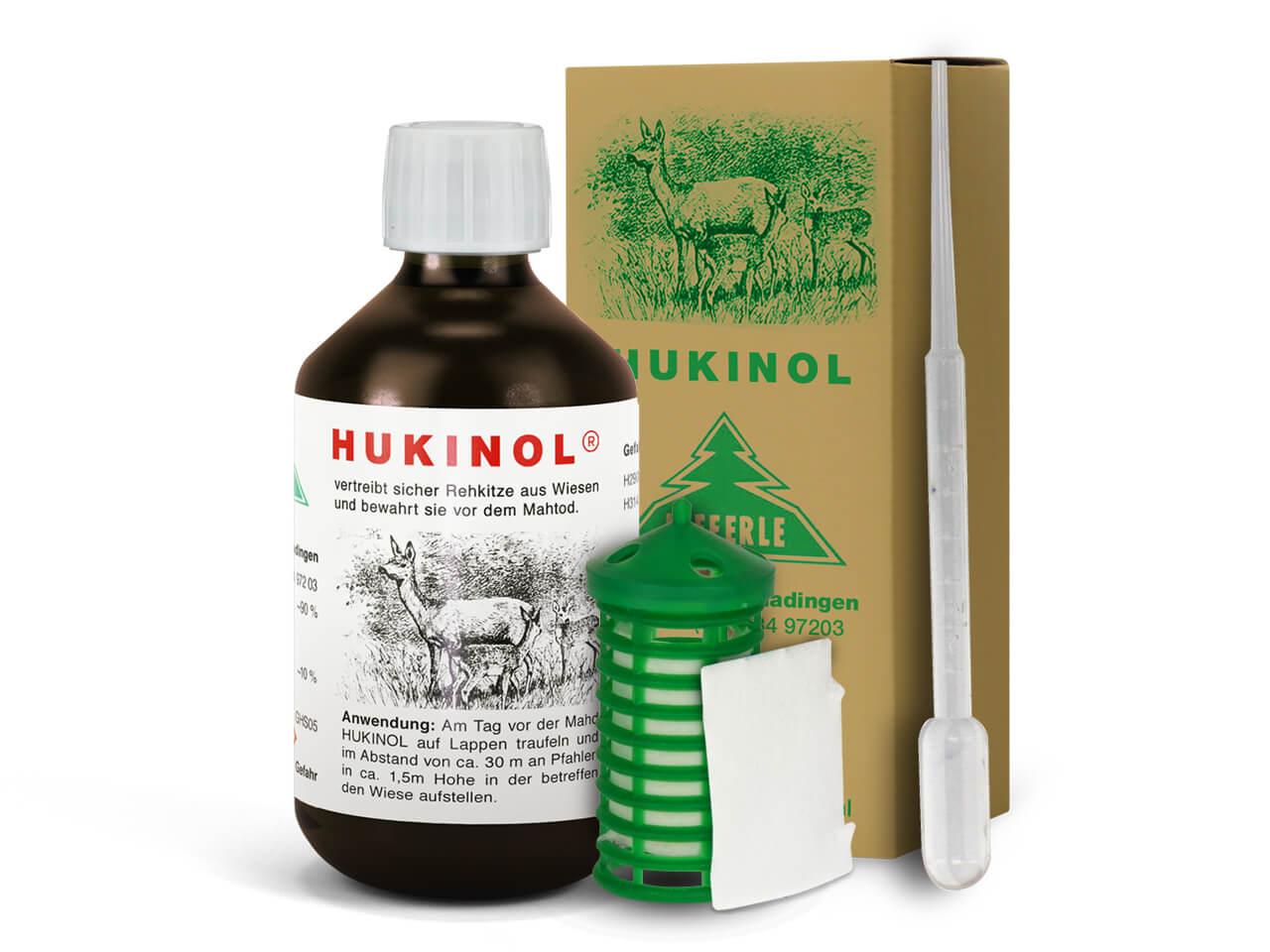 Рідина-репелент Hukinol 500ml Kieferle для захисту від диких тварин PRF