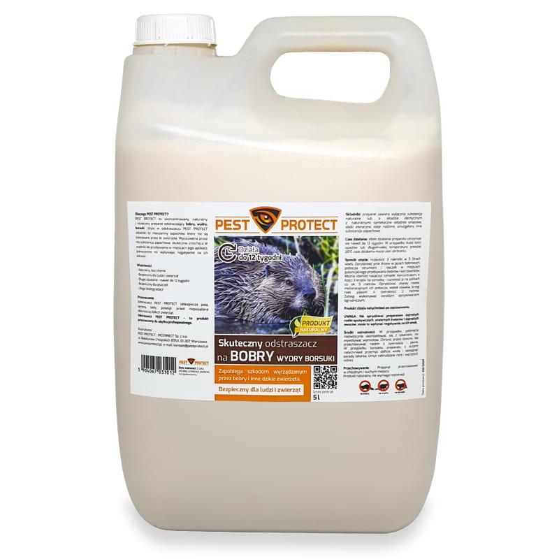 Відлякувач бобрів, видр, борсуків, PEST PROTECT 5L PRF