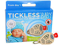 Отпугиватель клещей для детей Tickless Baby бежевый ультразвуковой PRF