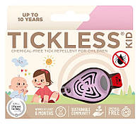 Отпугиватель клещей для детей Tickless baby pink ультразвуковой брелок отпугиватель клещей детский PRF