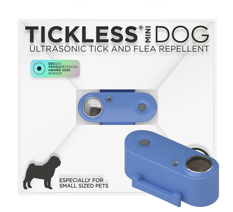 Відлякувач бліх та кліщів ультразвуковий Tickless Mini Рожевий PRF