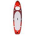 Надувна дошка SUP з сидінням та додатковими аксесуарами для веслування 330 х 76 х 10 см Червоний PRF, фото 3