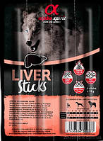 Alpha Spirit Liver Sticks Палочки со свиной печенью для собак 4 шт (as5106405)