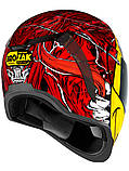 Мотошолом Icon Airform MIPS Brozak червоний, фото 3
