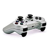 Бездротовий геймпад Sony DualShock PS3 акумуляторний джойстик для PlayStation 3 Silver, фото 6