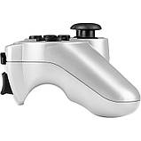 Бездротовий геймпад Sony DualShock PS3 акумуляторний джойстик для PlayStation 3 Silver, фото 7