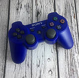 Бездротовий геймпад Sony DualShock PS3 акумуляторний джойстик для PlayStation 3 Blue, фото 5