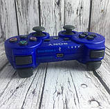 Бездротовий геймпад Sony DualShock PS3 акумуляторний джойстик для PlayStation 3 Blue, фото 6