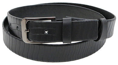 Чоловічий ремінь для штанів Skipper чорний