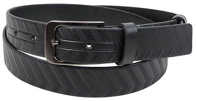 Чоловічий ремінь під штани Skipper чорний